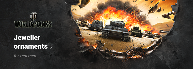 Introducing a new collection of jewellery by Lazurit-D, available to order on the World of Tanks website. Introducing a new collection of jewellery by Lazurit-D, available to order on the World of Tanks website.